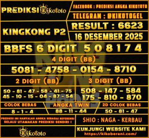 PREDIKSI TOGEL KINGKONG