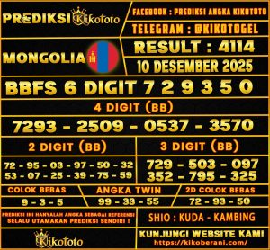 PREDIKSI TOGEL MONGOLIA