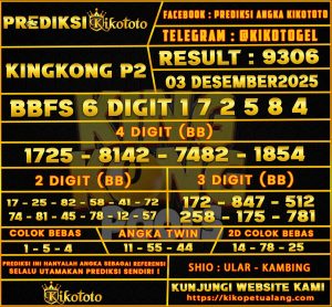 PREDIKSI TOGEL KINGKONG