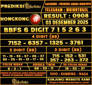 PREDIKSI TOGEL HONGKONG