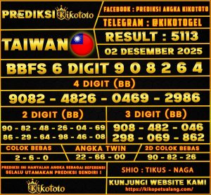 PREDIKSI TOGEL TAIWAN