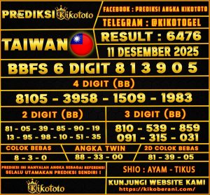 PREDIKSI TOGEL TAIWAN