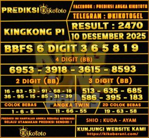 PREDIKSI King Kong P1