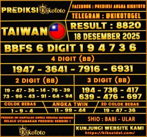 PREDIKSI TOGEL TAIWAN