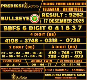 PREDIKSI TOGEL