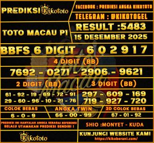 PREDIKSI TOGEL TOTO