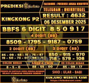 PREDIKSI KINGKONG P2