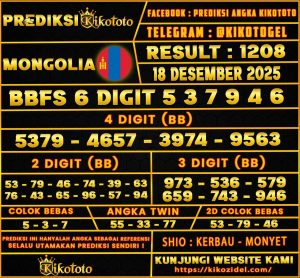 PREDIKSI TOGEL MONGOLIA