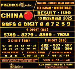 PREDIKSI TOGEL CHINA