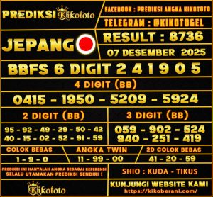 PREDIKSI TOGEL JEPANG