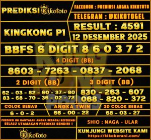 PREDIKSI King Kong P1