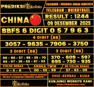 PREDIKSI TOGEL CHINA